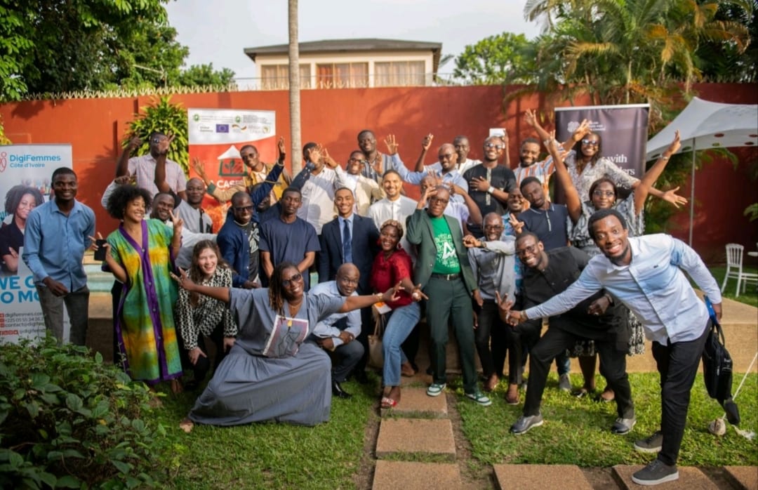 Photo de groupe de la cohorte La Case Agri